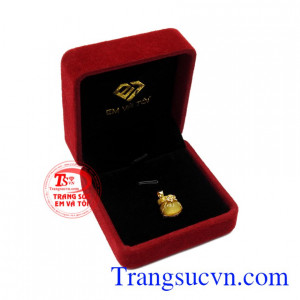 Mặt dây mắt hổ tài lộc