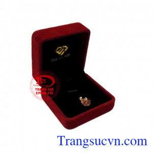 Sản phẩm bảo hành chu đáo, giao hàng toàn quốc. Mặt dây thạch anh tóc đỏ tài lộc