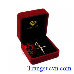 Mặt Thánh Giá bằng vàng đẹp.