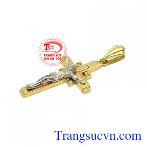 Mặt thánh giá vàng cầu nguyện Hàn Quốc đảm bảo chất lượng sản phẩm.