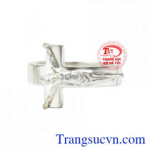 Nhẫn bạc jesus tinh tế giao hàng trên toàn quốc.