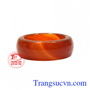 Nhẫn Mã Não Tự Nhiên đẹp.