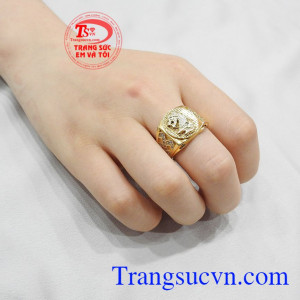 Nhẫn nam rồng giá rẻ