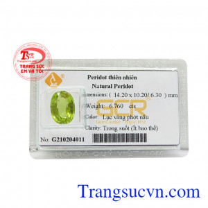 Peridot quyễn rũ nổi bật