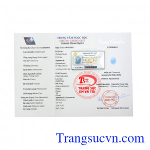 Viên aquamarin thiên nhiên nhận giao hàng toàn quốc, thanh toán an toàn. 