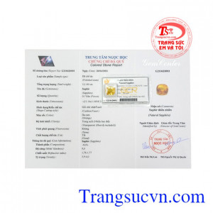 Viên sapphire ép vỉ đại cát