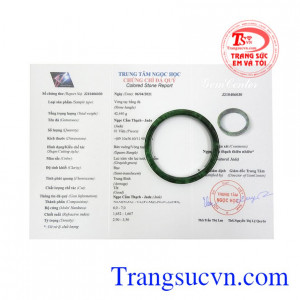 Vòng ngọc cẩm thạch an lành