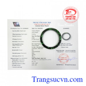 Vòng ngọc cẩm thạch lộc phát