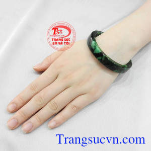 Vòng ngọc cẩm thạch lộc phát chất lượng.