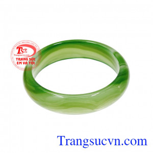 Vòng ngọc mã não xanh đẹp