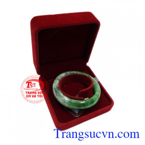 Vòng tay ngọc cẩm thạch phú quý