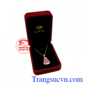 Bộ Phật bà ruby hạnh phúc chất lượng cao, chạm khắc tinh xảo