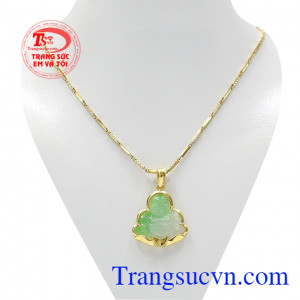 Bộ phật di lặc jadeite an bình