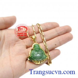 Sản phẩm là món quà ý nghĩa để dành tặng cho người thân và bạn bè. Bộ phật di lặc jadeite an nhiên
