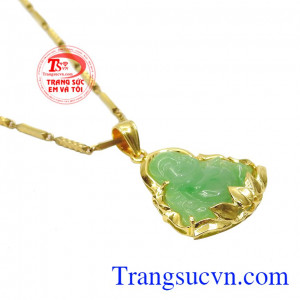 Đây là vị phật giúp biến những nỗi buồn phiền, đau khổ hay giận dữ của con người thành hạnh phúc. Bộ phật di lặc may mắn jadeite