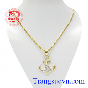 Bộ trang sức mỏ neo thời trang