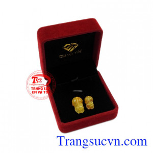 Cặp tỳ hưu tài lộc thạch anh tóc