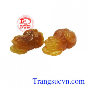 Cặp tỳ hưu thạch anh tóc lộc phát giao hàng nhanh trên toàn quốc.