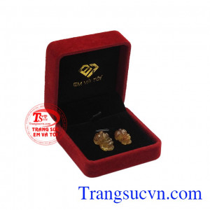 Cặp tỳ hưu thạch anh tóc mệnh kim thích hợp làm quà tặng cho người thân và bạn bè. 