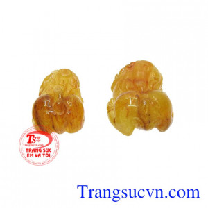 Cặp tỳ hưu thạch anh tóc phát đạt nhận giao hàng trên toàn quốc.