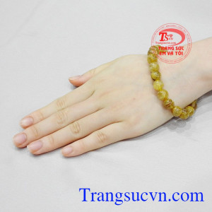 Chuỗi thạch anh tóc mệnh kim 9 ly được giao hàng trên toàn quốc.