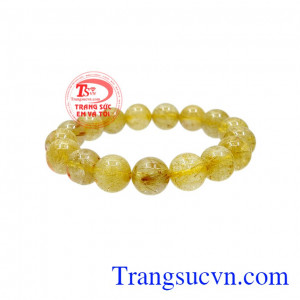 Chuỗi thạch anh tóc vàng thịnh vượng là món quà ý nghĩa dành tặng cho người thân và bạn bè.