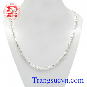 Dây chuyền bạc nam lãng tử