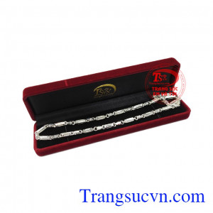 Dây chuyền bạc phái mạnh đẹp