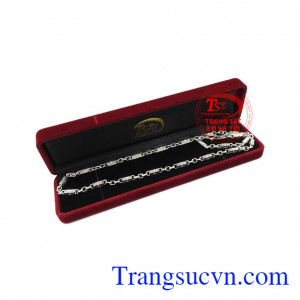 Dây chuyền bạc thời thượng