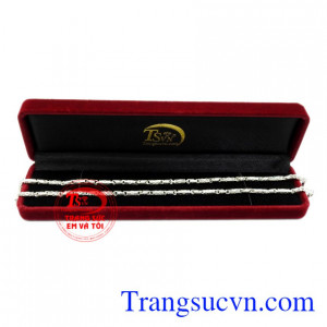 Sản phẩm có thể đặt chế tác theo yêu cầu. Dây chuyền bạc thời trang nam