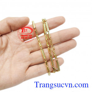 Sản phẩm có thể đặt chế tác theo yêu cầu. Dây chuyền nam tính thời trang