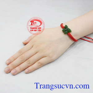 Dây tết nephrite hồ điệp