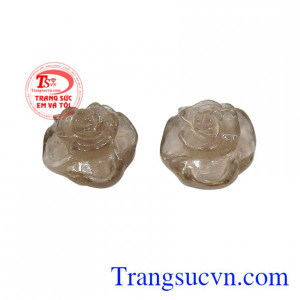 Hoa hồng thạch anh khói