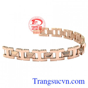 Chiếc lắc tay này sẽ mang đến vẻ điển trai và sành điệu đến cho phái mạnh.