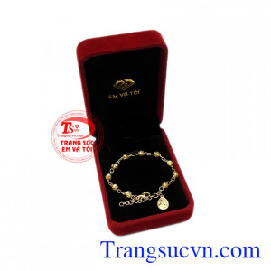 Lắc tay nữ mân côi thanh toán an toàn.