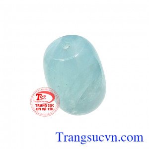 Lu thống aquamarine thiên nhiên với tác dụng về cả phong thủy và sức khỏe người dùng. 
