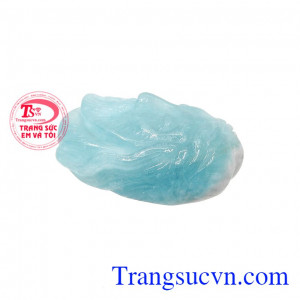 Sản phẩm có thể bọc vàng hoặc bạc để đảm bảo độ bền đẹp. Mặt chúa Giê-su aquamarine