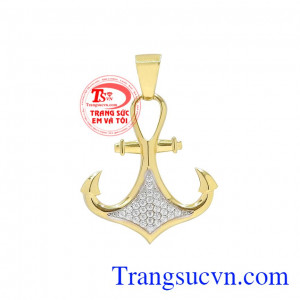 Mặt dây nam mỏ neo thời trang