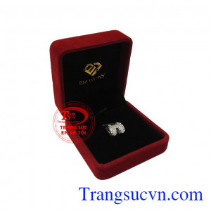 Mặt dây nữ chữ H thời trang