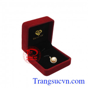 Mặt dây nữ ngọc trai trang nhã