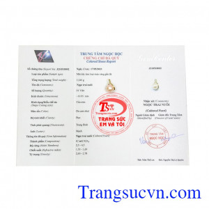 Mặt dây nữ ngọc trai trang nhã