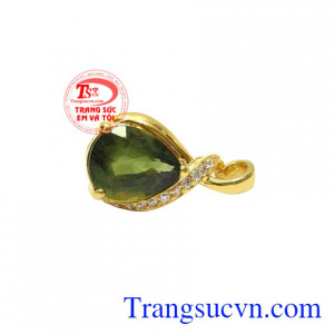 Mặt dây Sapphire thanh lịch đẹp
