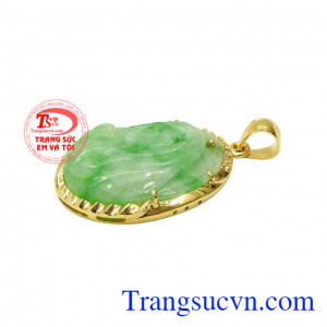 Mặt Đức Mẹ bọc vàng cẩm thạch phù hợp với mọi kiểu trang phục, thanh toán an toàn.