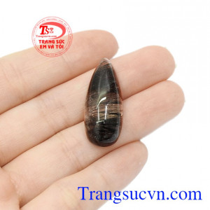 Mặt giọt nước thạch anh tóc đẹp.