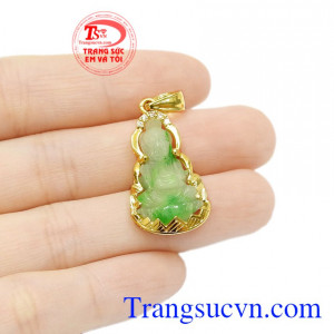 Mặt phật bà cẩm thạch bình an sang trọng, thời trang và đẳng cấp