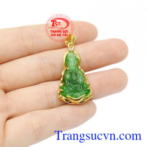 Mặt phật bà cẩm thạch phúc hậu là món quà tuyệt vời cho người bạn yêu thương