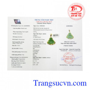 Mặt phật di lặc hoan hỉ jadeite