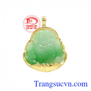 Mặt phật di lặc jadeite an khang được bảo hành uy tín, giao hàng trên toàn quốc.