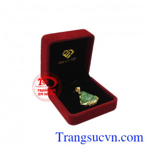 Mặt phật di lặc jadeite an nhiên có giấy kiểm định đá quý uy tín. 
