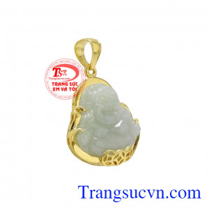 Mặt phật di lặc jadeite phát tài mang đến sự giàu có và thịnh vượng cho người dùng.